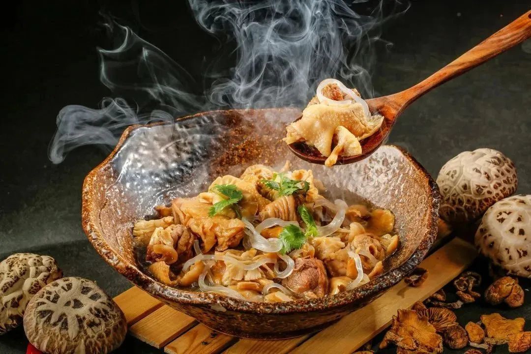 小鸡炖蘑菇粉